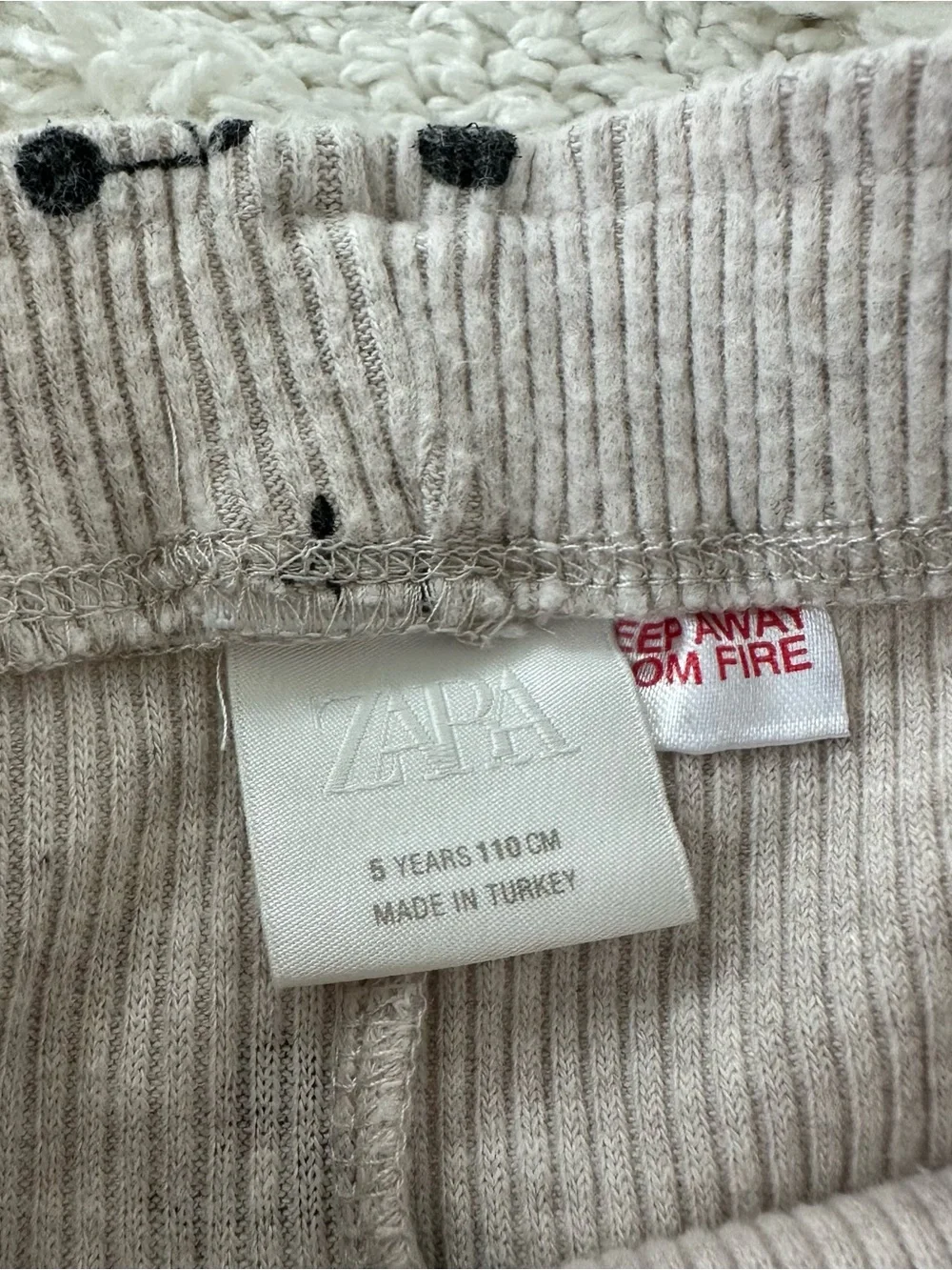 Zara Soft Ribbed Cherry Set